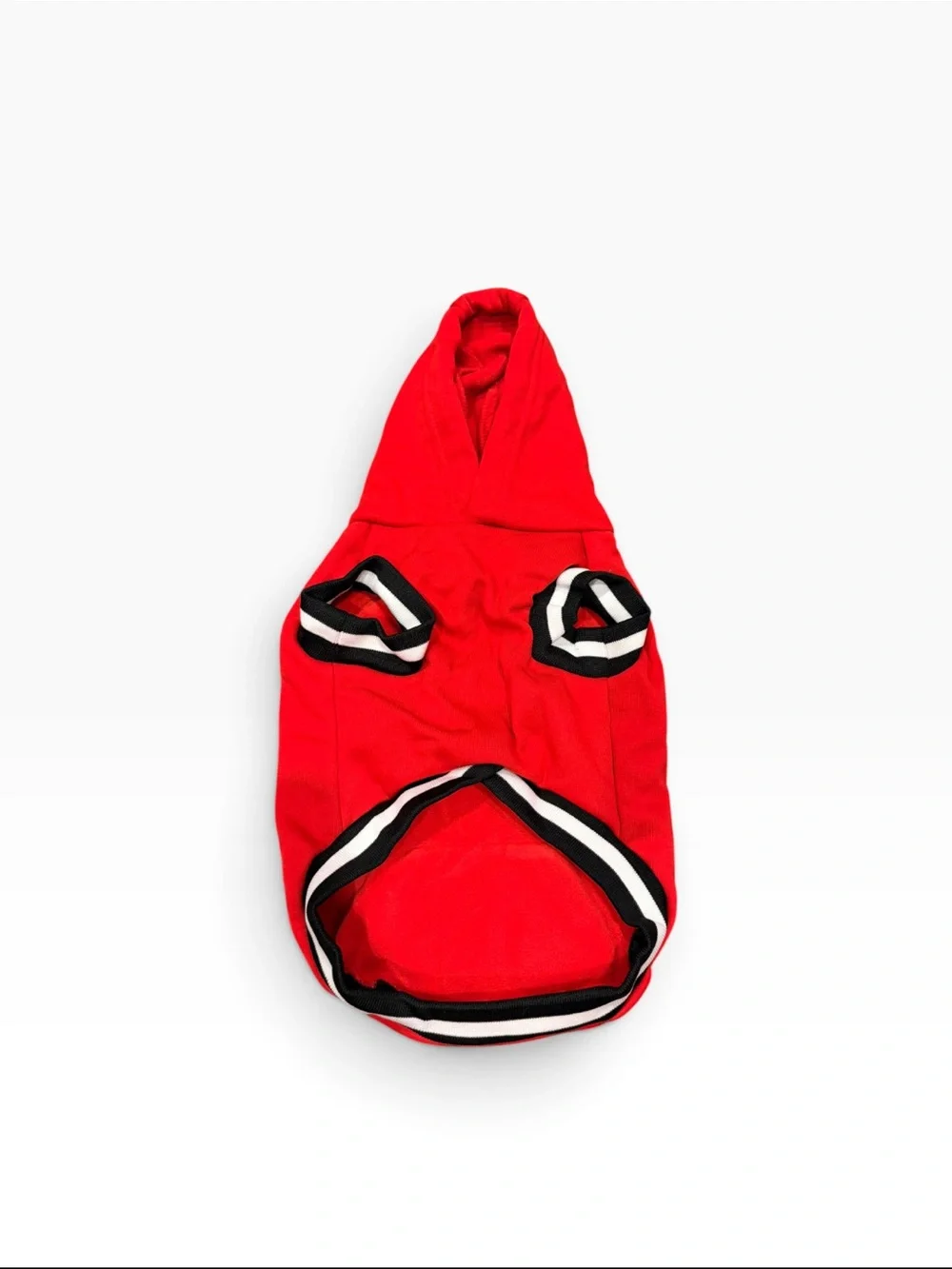 Nwt Red dog animal pet Hooded Jacket with Contrast Trim: SIZE - small